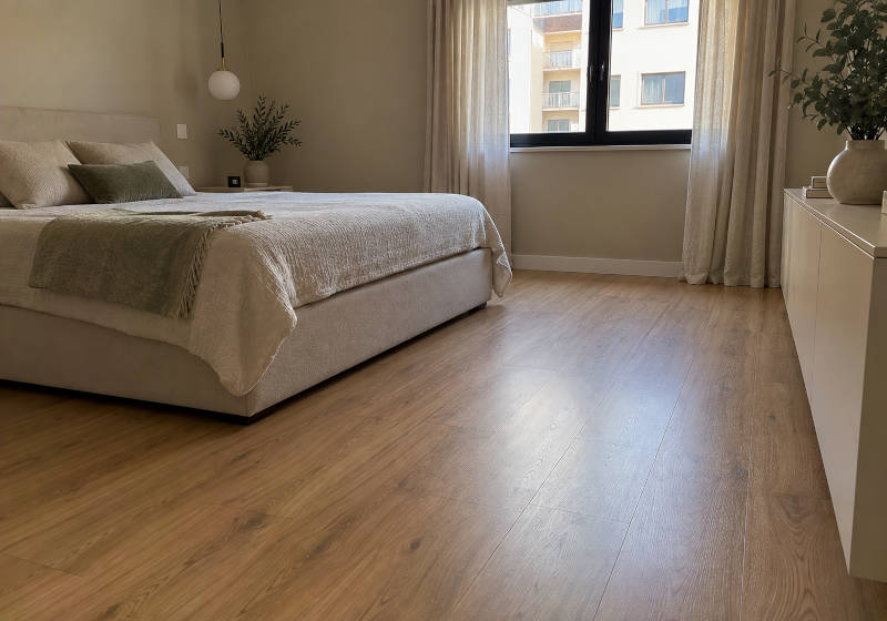 quarto de casal num apartamento no Algarve